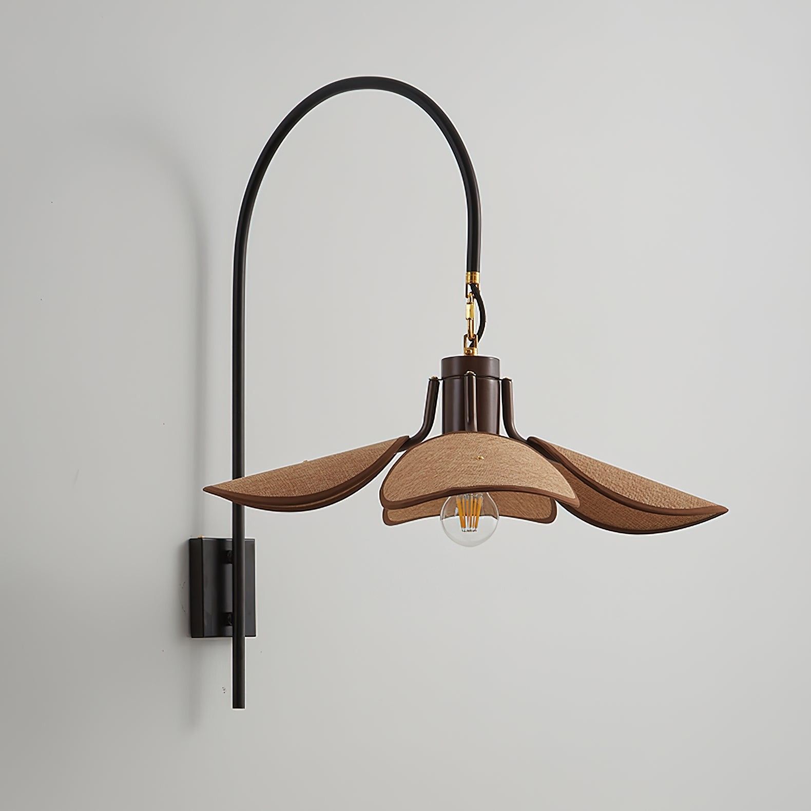 Retro Wabi-Sabi Style Petal Bloom Wall Lamp M33