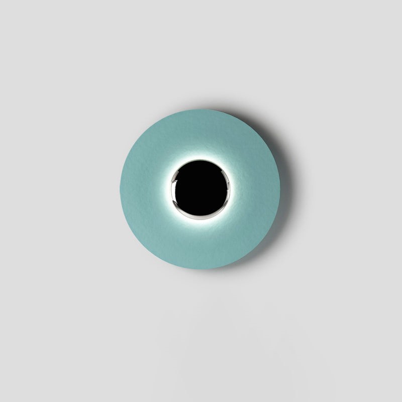 Simplicity Round Ginger Glow Wall Light S188