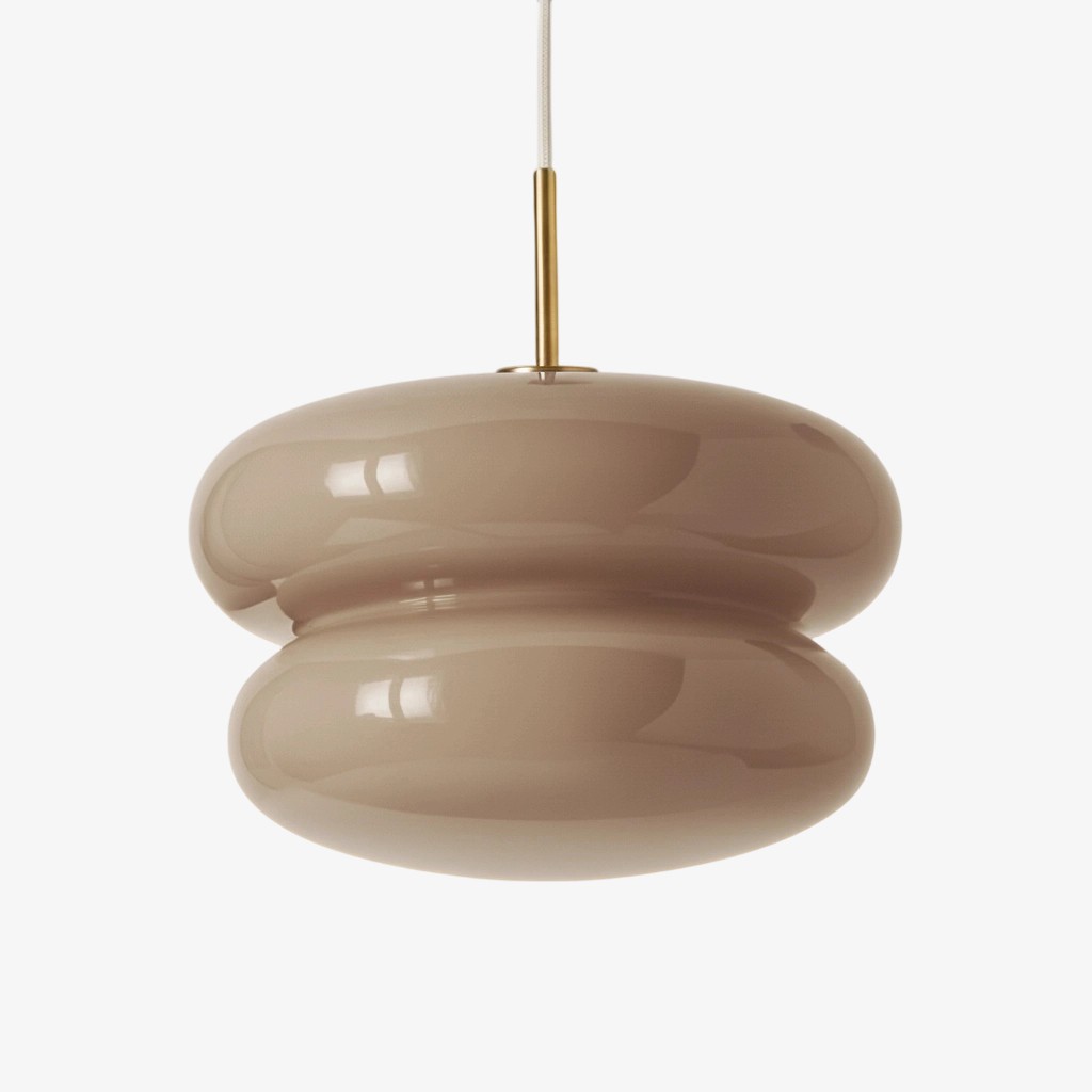 Orra Opal Glass Pendant Lamp - Modern Hanging Lamp T421