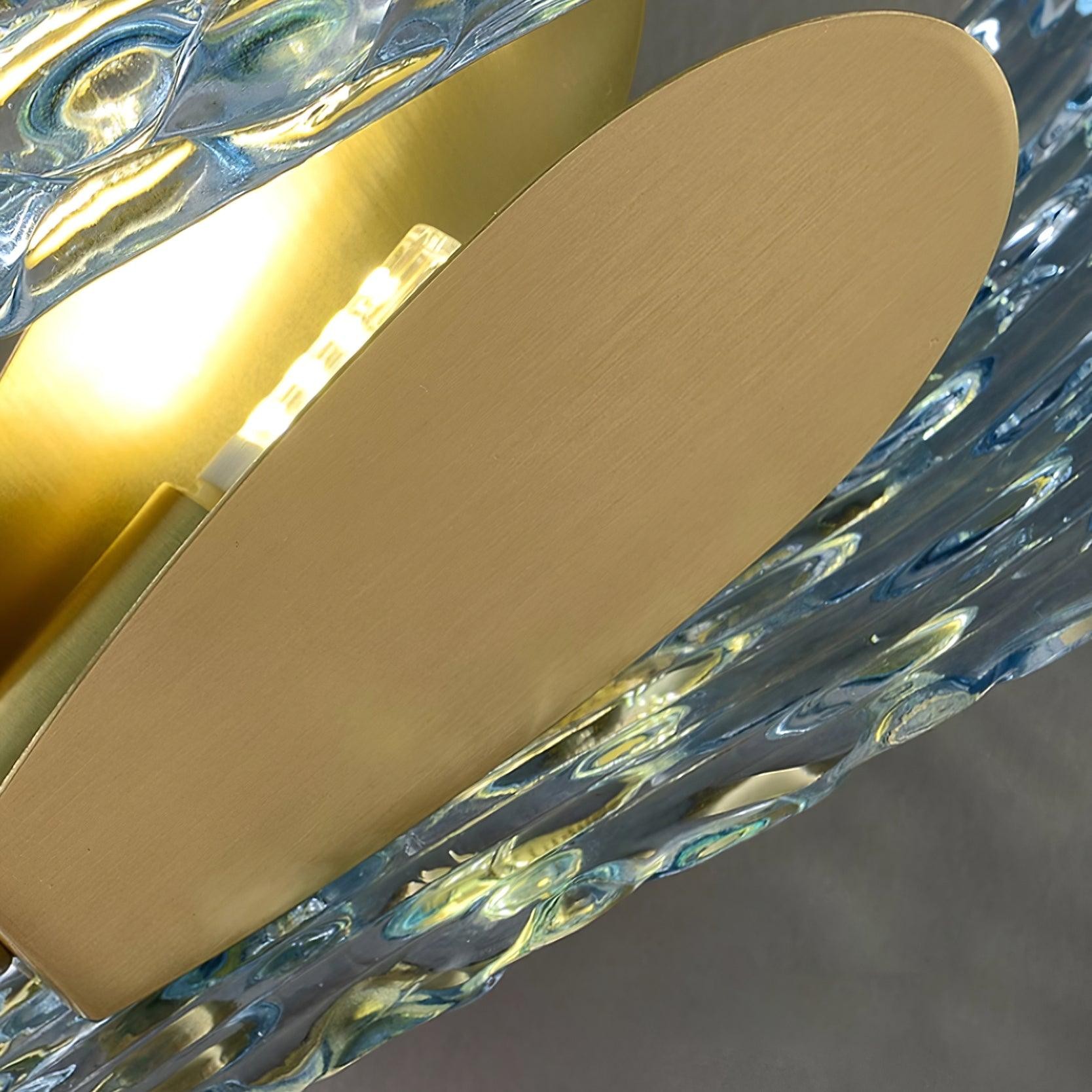 Creative Light Luxury Blue Ribbon Wall Lamp M283