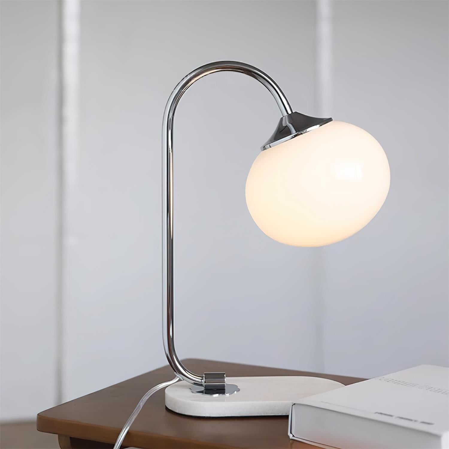 Nordic Mushroom Glass Bedside Table Lamp M335