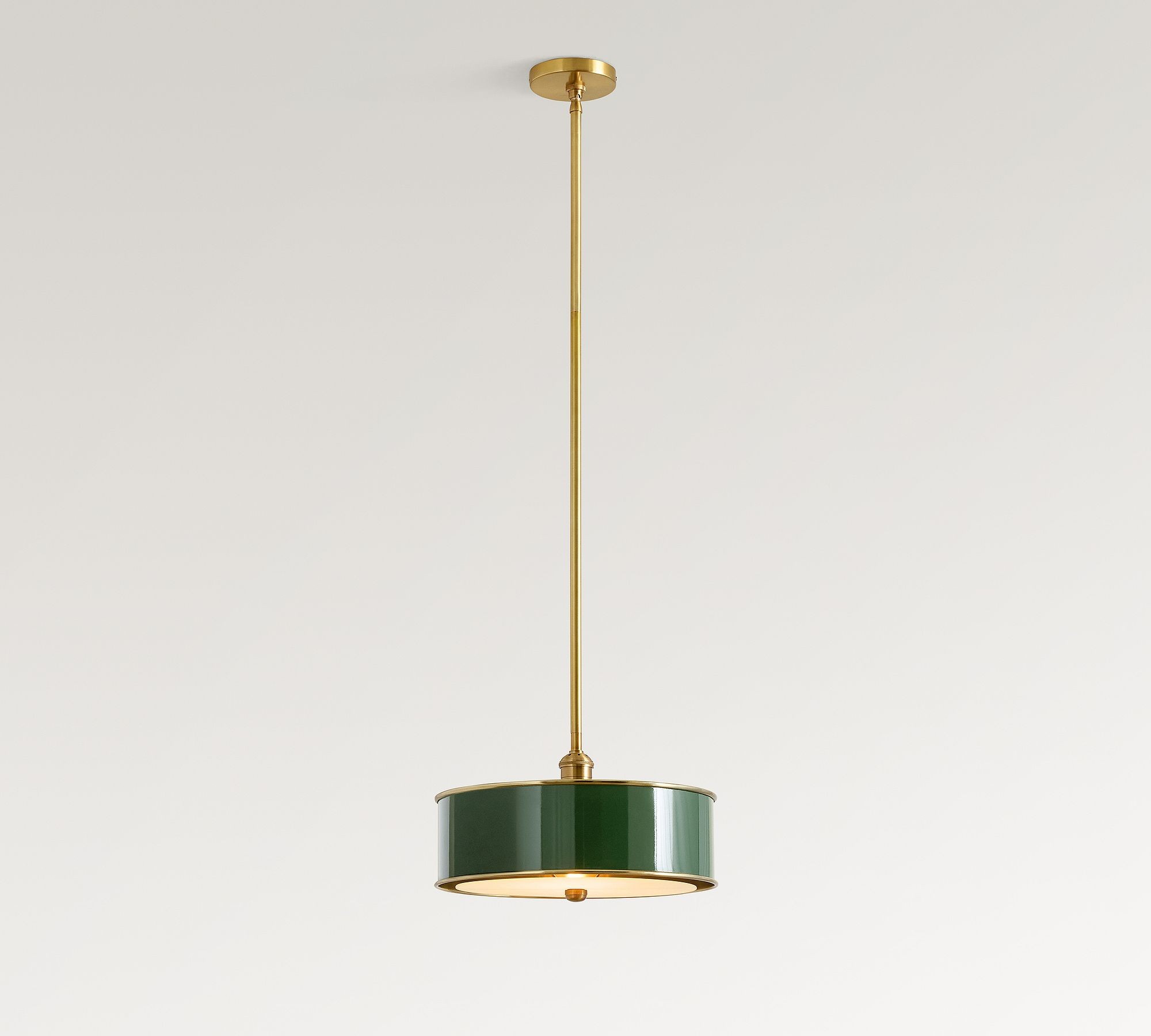 Forvara Metal Drum Pendant Light - Farmhouse Style Kitchen Island Lighting T146