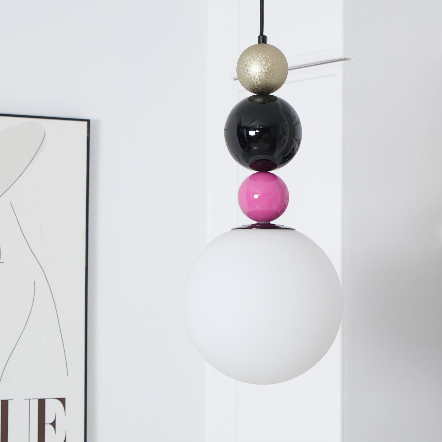 Modern Gourd Ball Pendant Lamp M327
