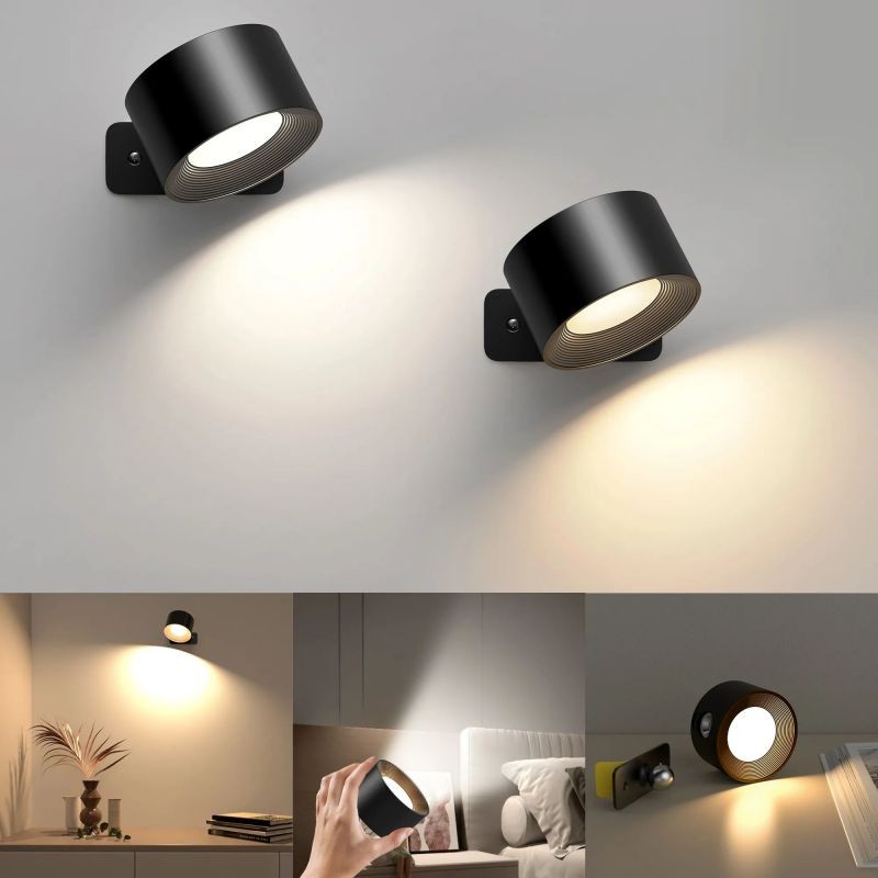 Touch Adjustable Rechargeable LED Portable Bedside Reading Lamp S58