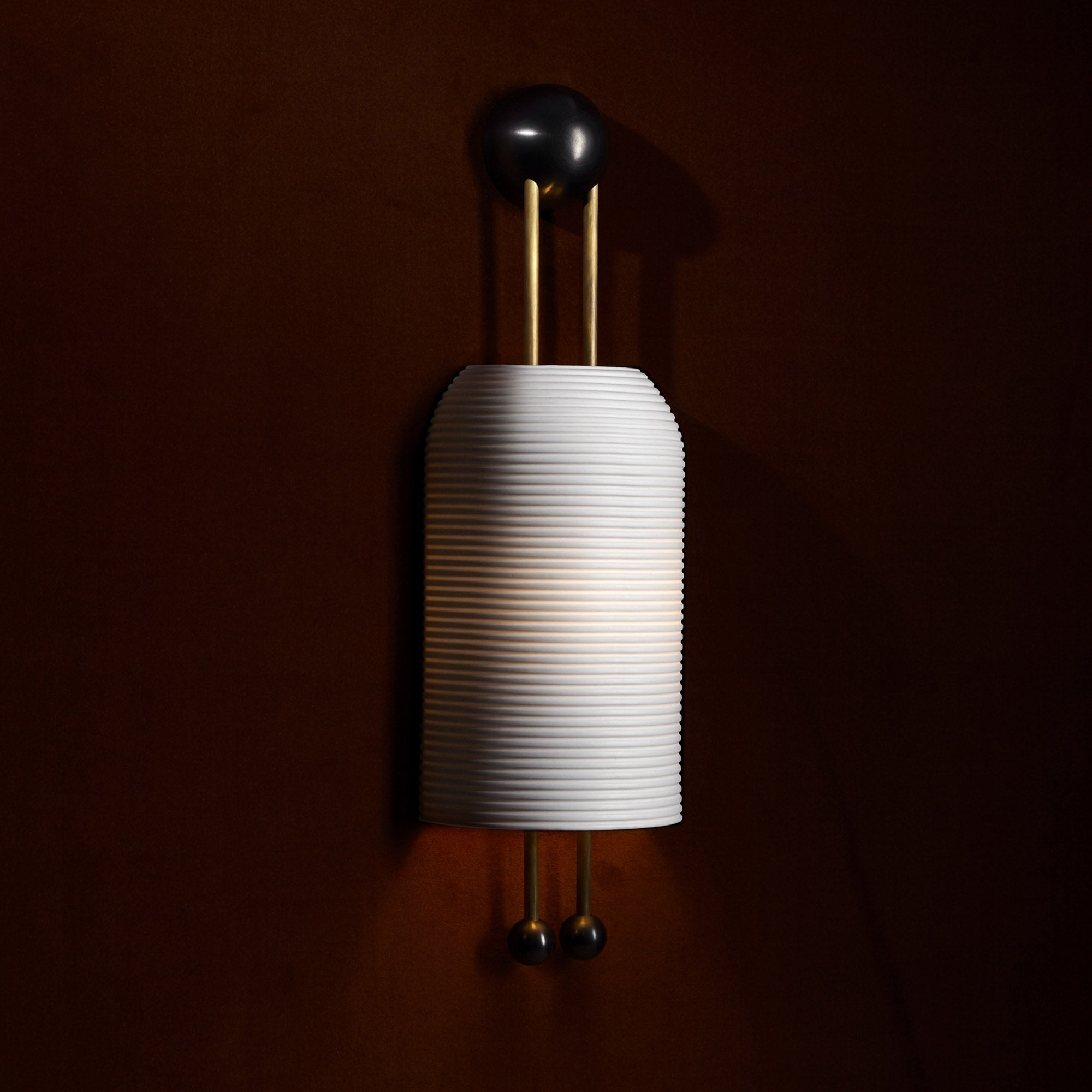Lantern Glass Sconce D478