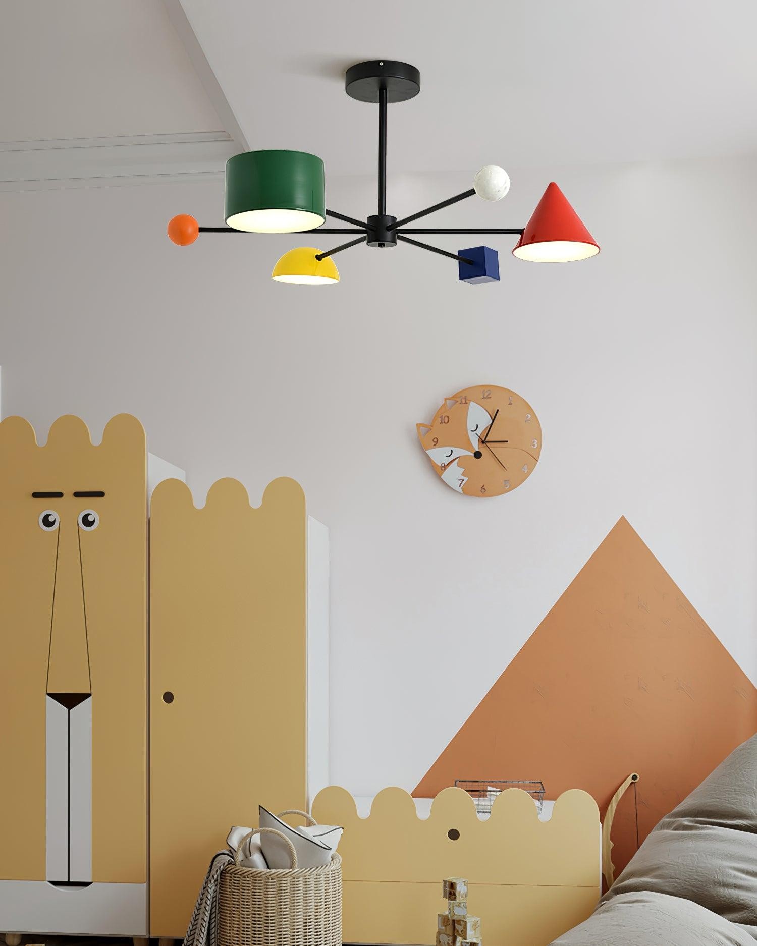Geometric Colorful Ceiling Light M377