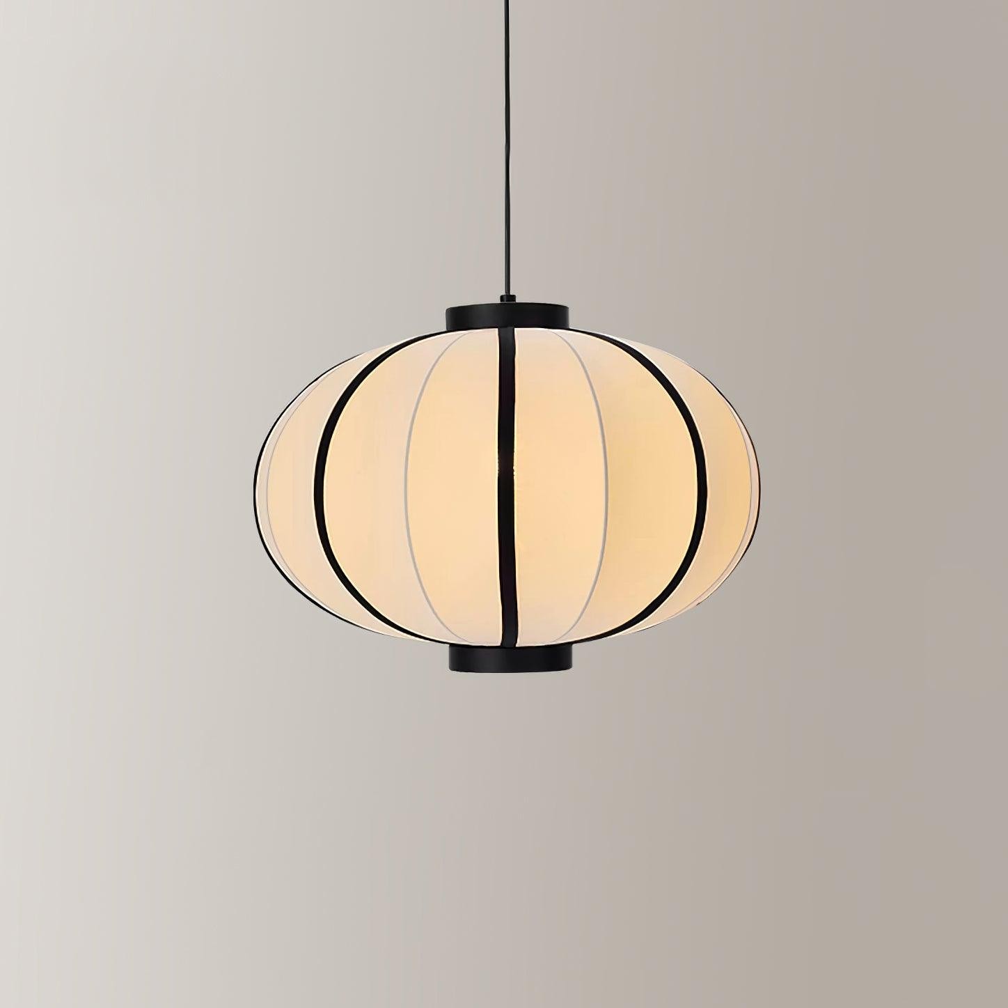 Minimalist Black and White Lantern Pendant Lamp M220