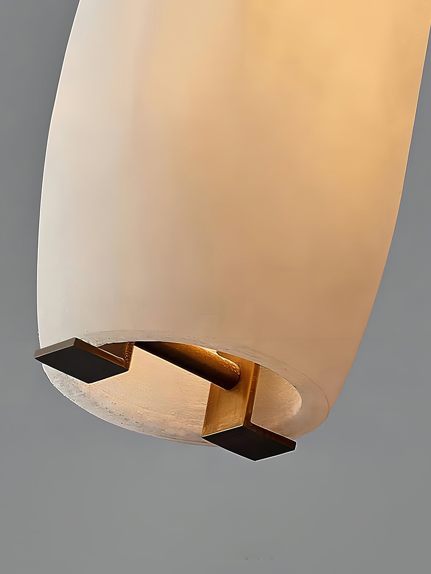 Alabaster Flute Pendant Light D436