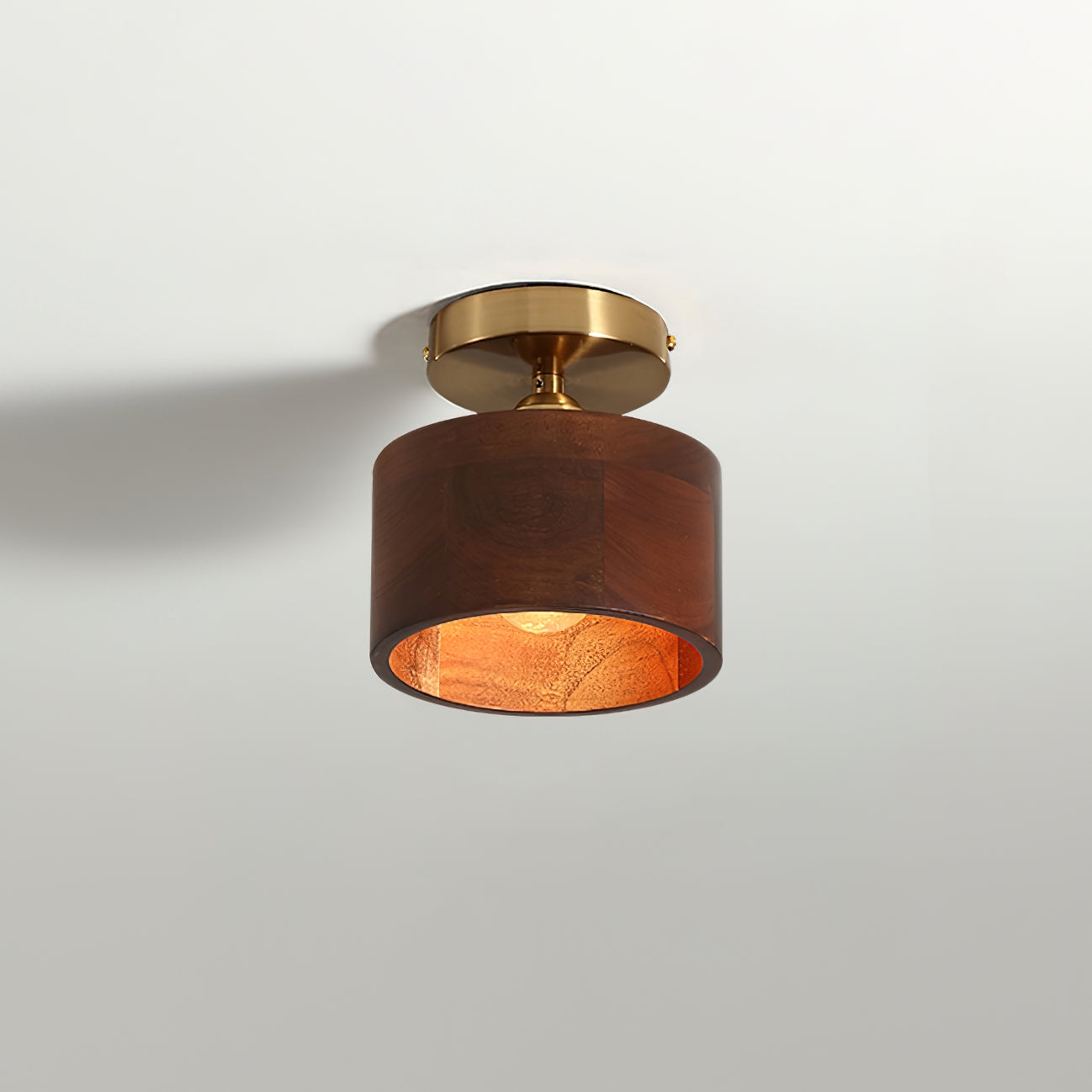 Collar Wood Ceiling Lamp D235