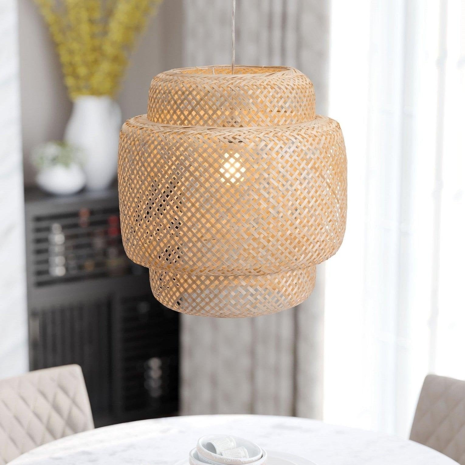 Bamboo Pendant Light D887