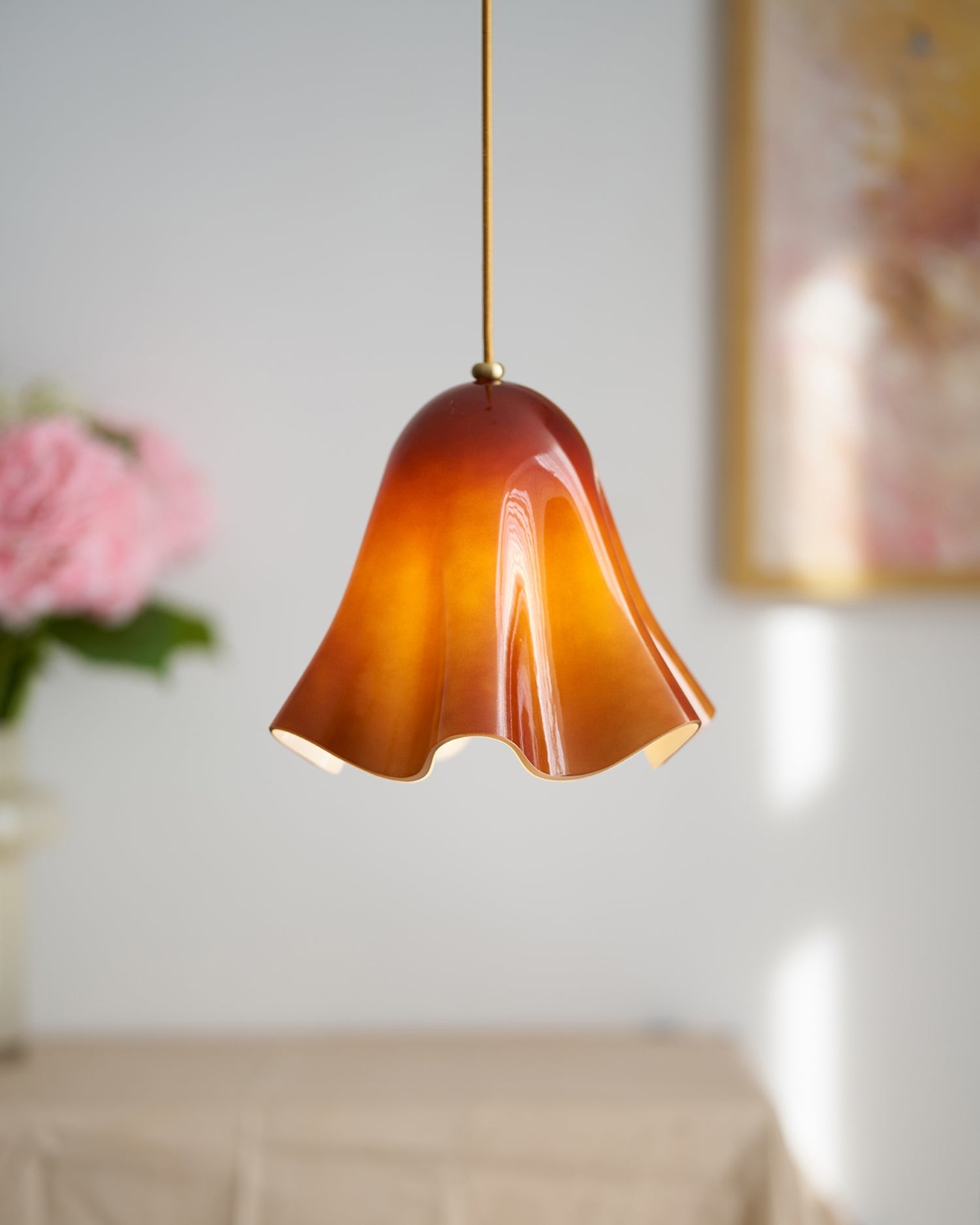 French Skirt Pendant Lamp P074