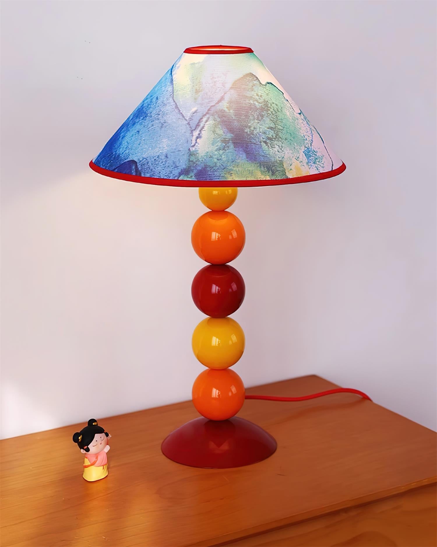 Retro Coloful Stacking Ball Table Lamp M329
