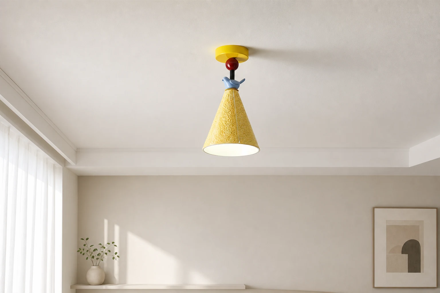 Lampa sufitowa Tweetie D208 w scenie lifestylowej