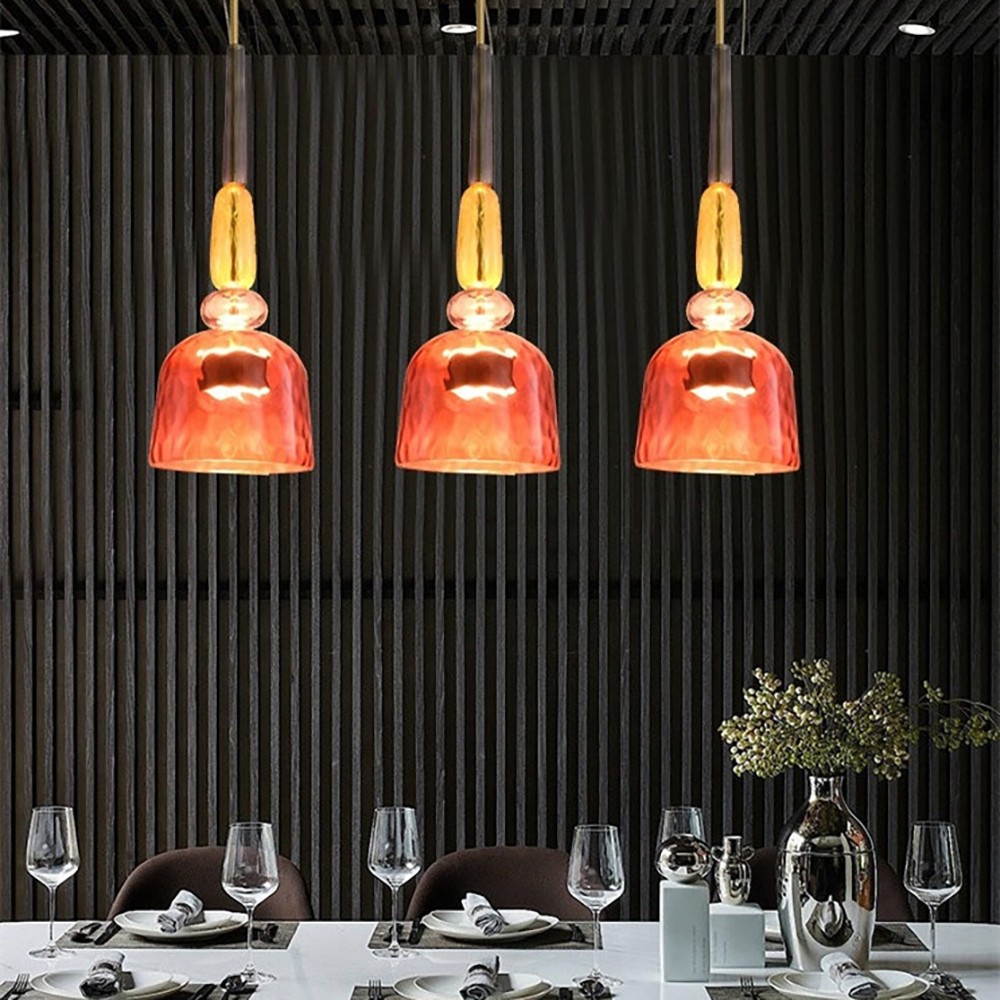 Nordic Colorful Lollipop Glass Pendant Light S97