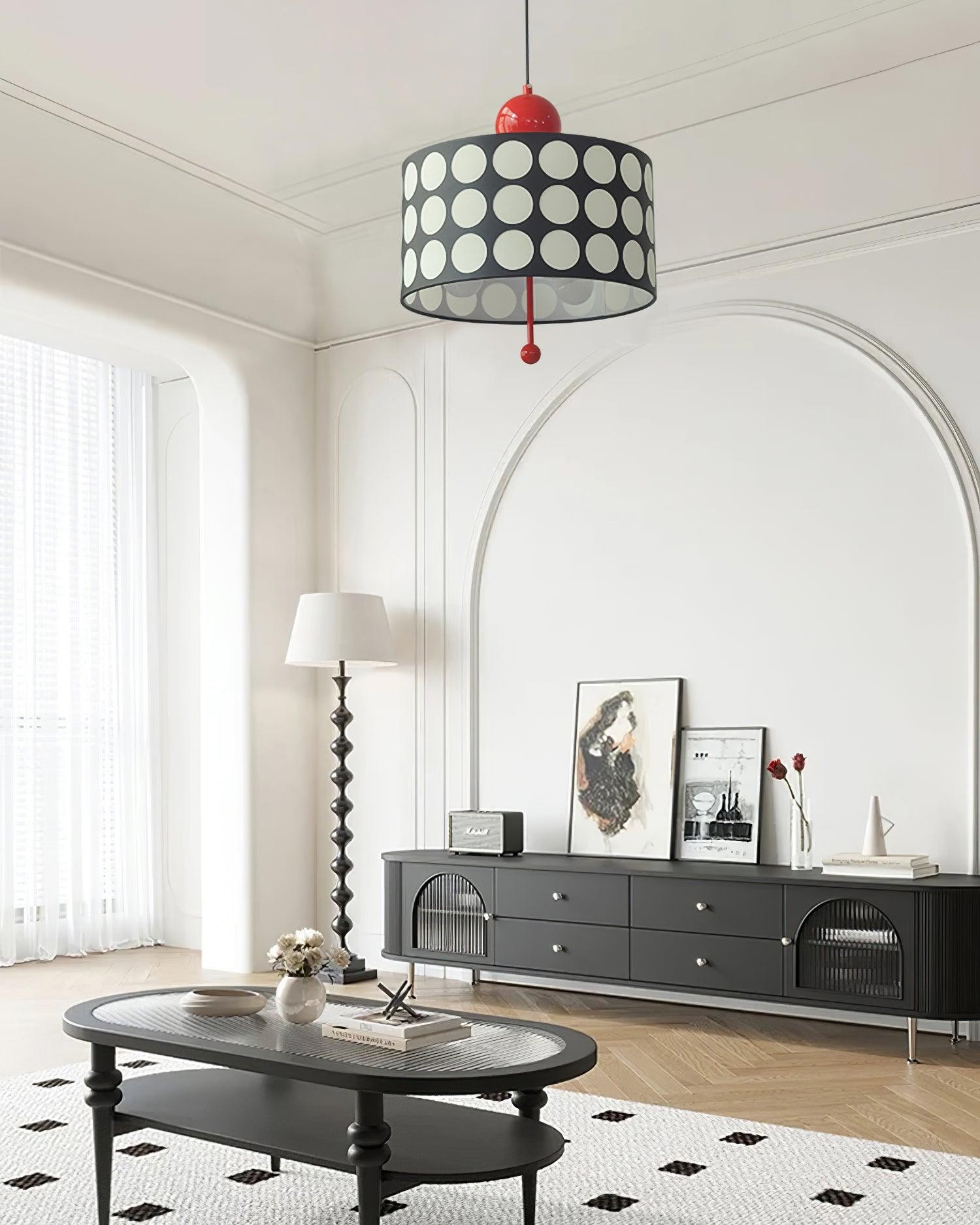 Lattice Acrylic Polka Dots Pendant Lamp M267