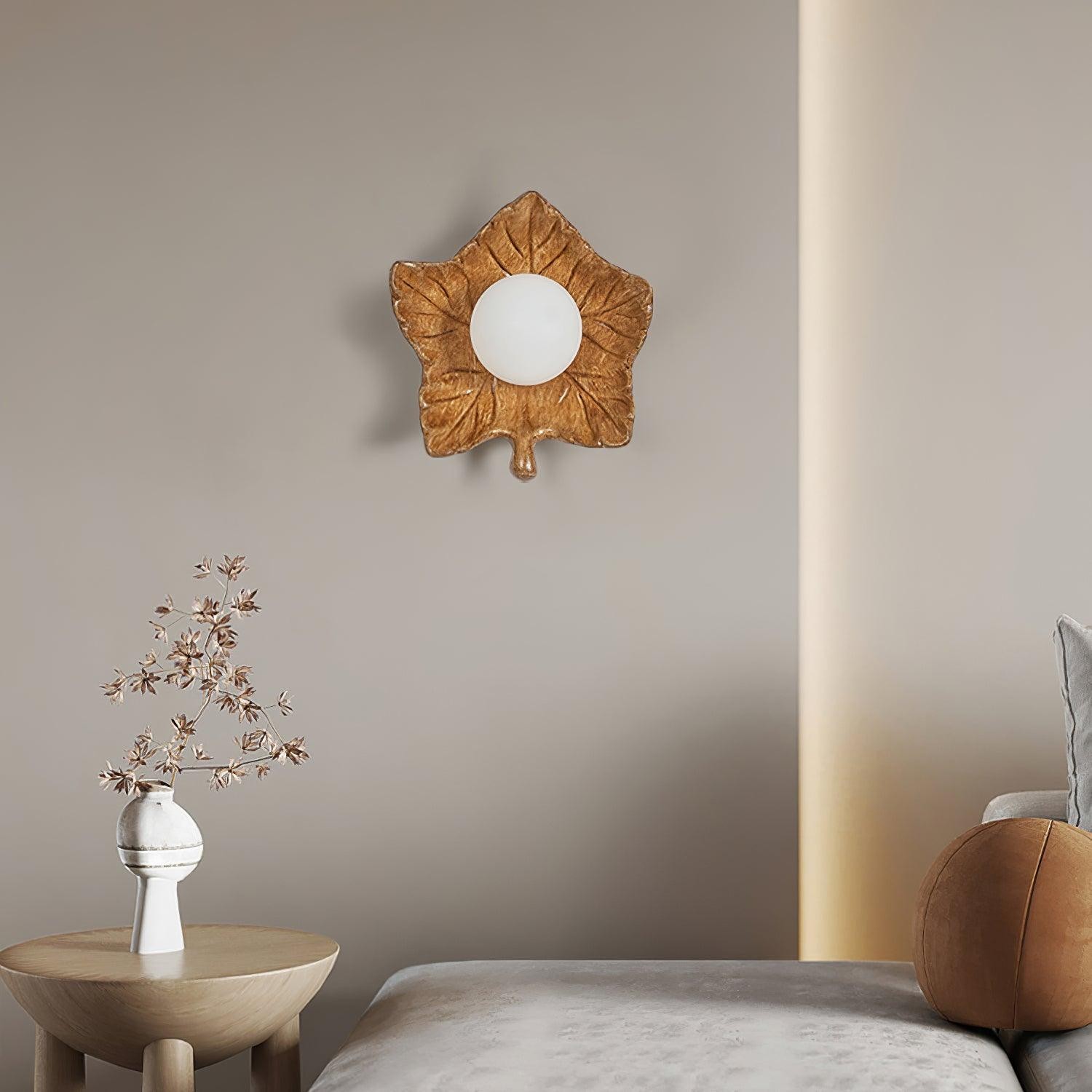 Maple Leaf Wall Light M362