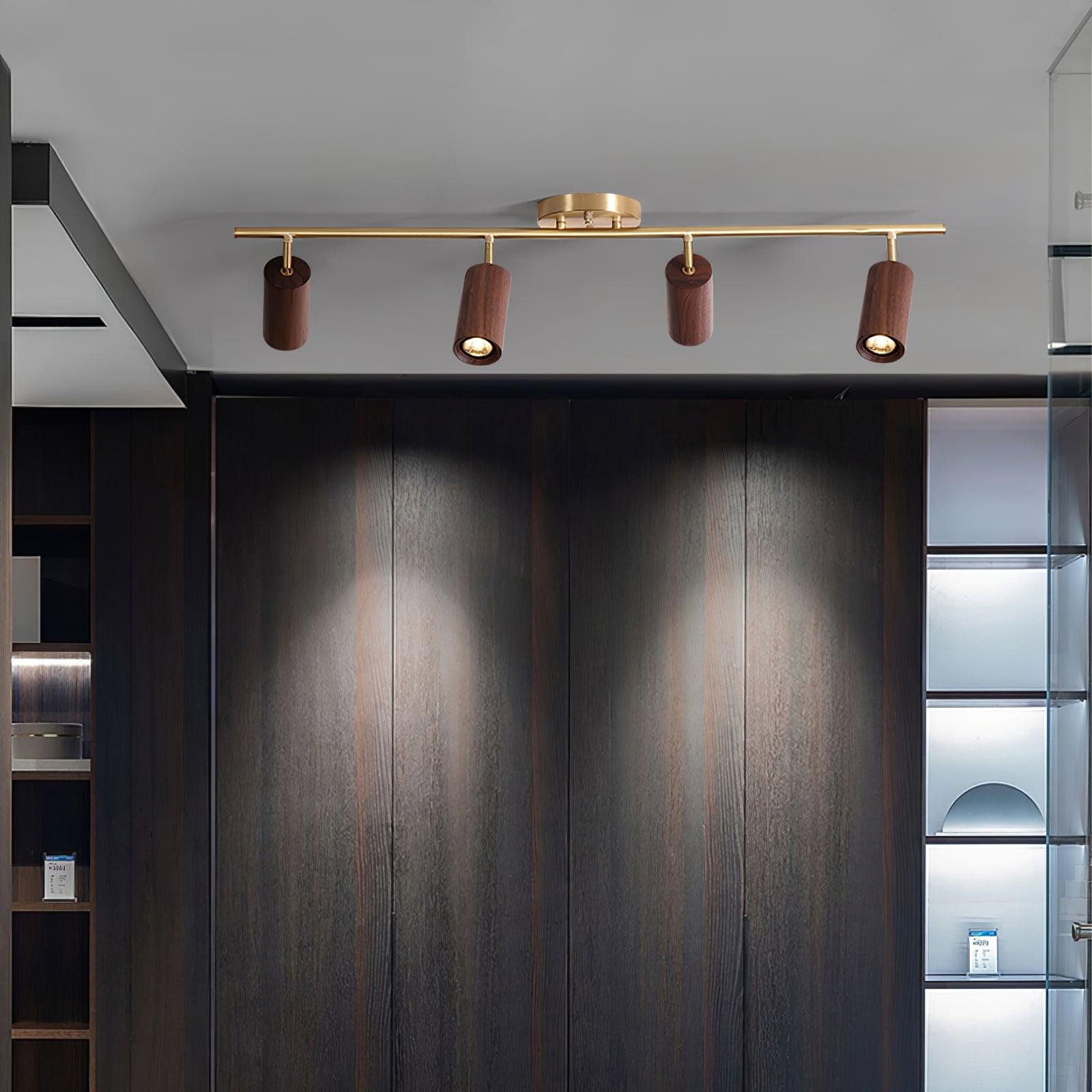 Fashion Wooden Modern Track Lighting M111