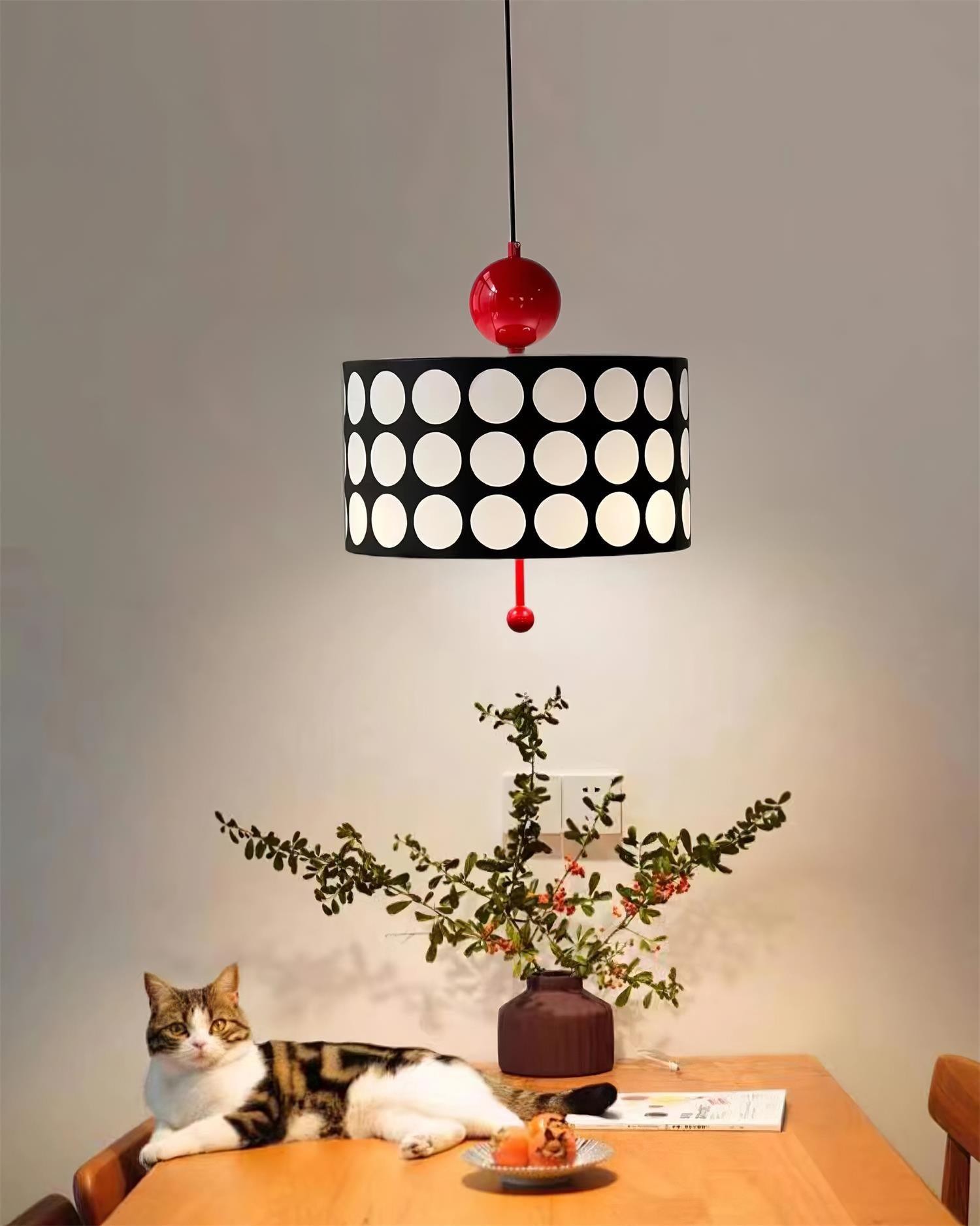 Lattice Acrylic Polka Dots Pendant Lamp M267
