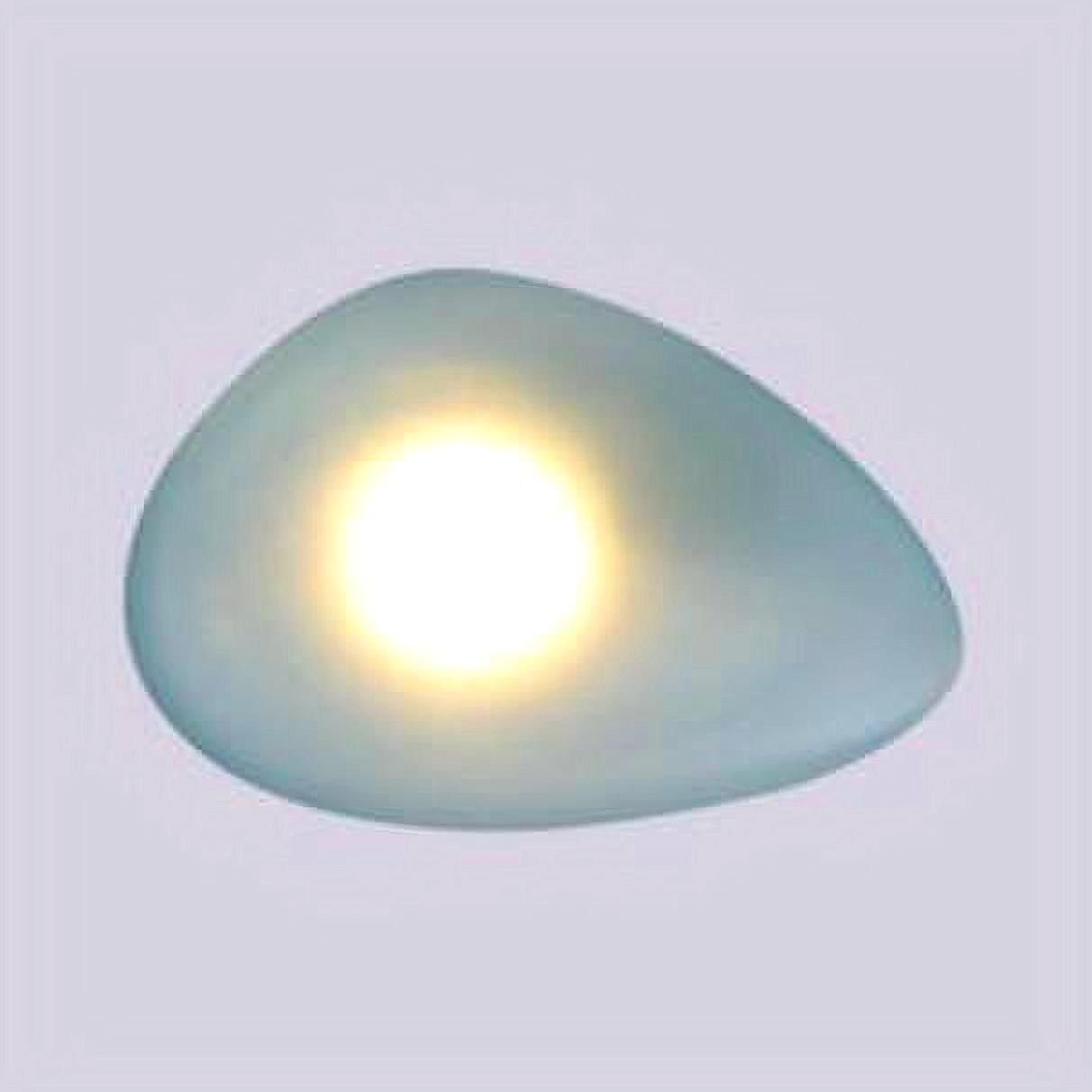 Pebble Glass Wall Lamp for Bedroom