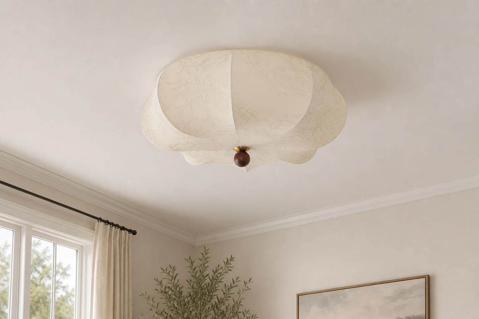 Lampa sufitowa Graceful Drift w stylu życia