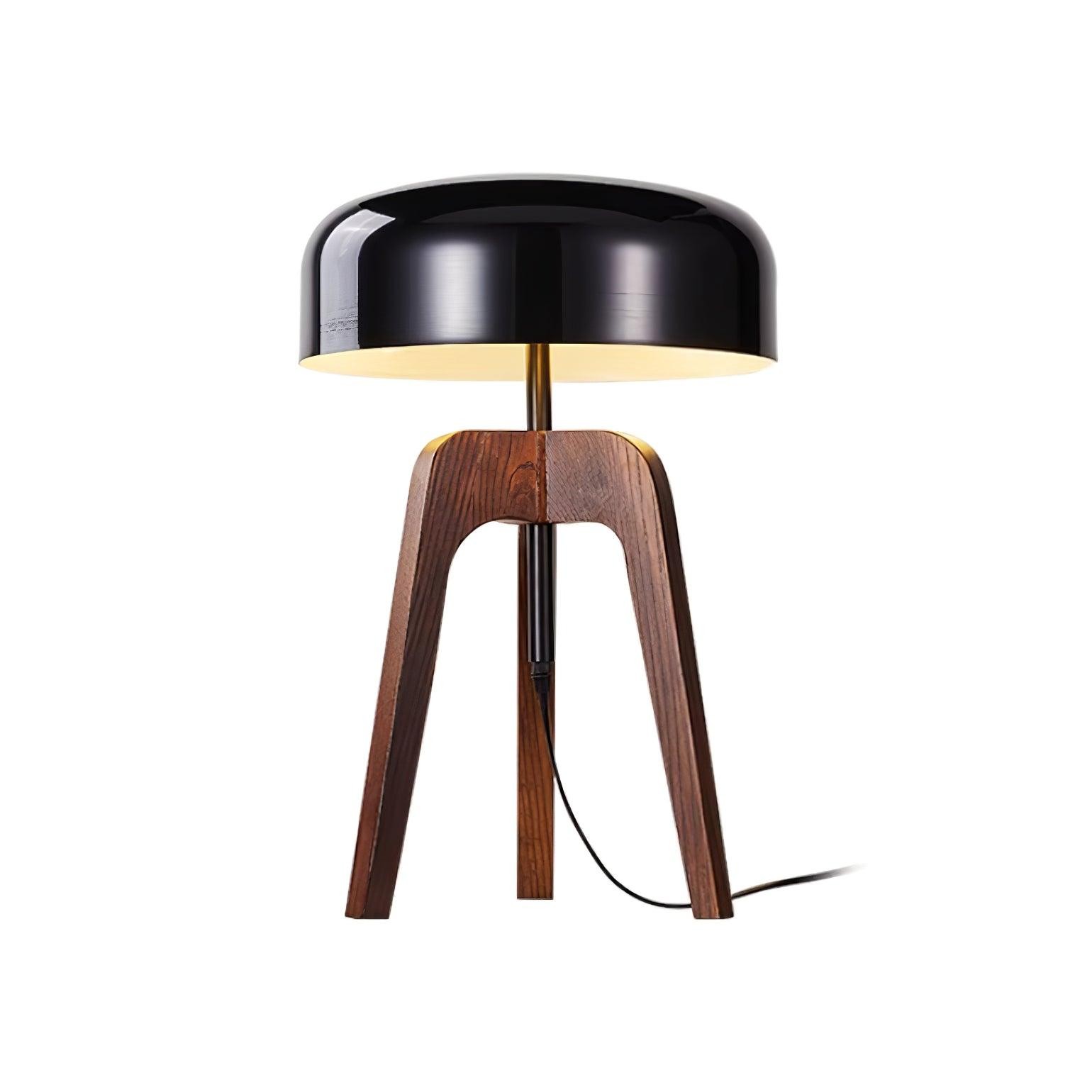 Minimalist Wood Tripod Table Lamp M319