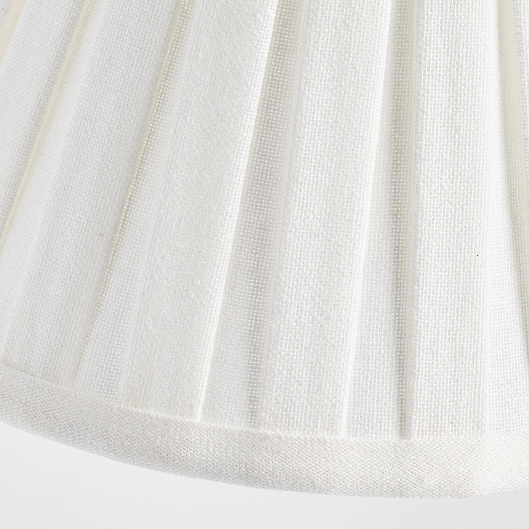 Luvora Modern Fabric Pleated Shade Pendant Lamp - Contemporary Elegant Decor Hanging Light T033