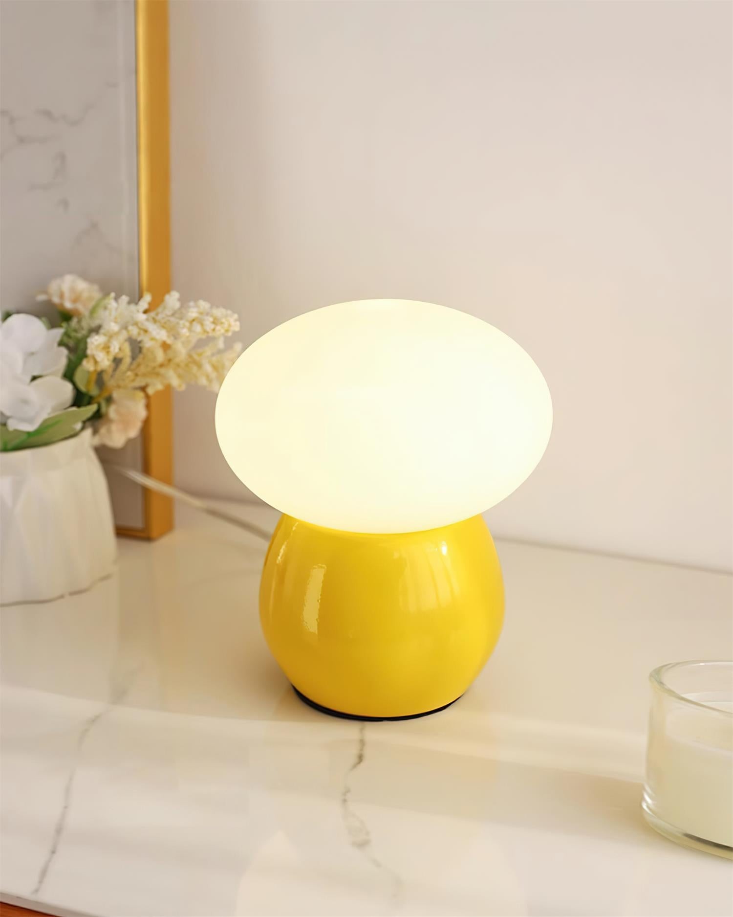 Modern Cream Style Mushroom Table Lamp M325