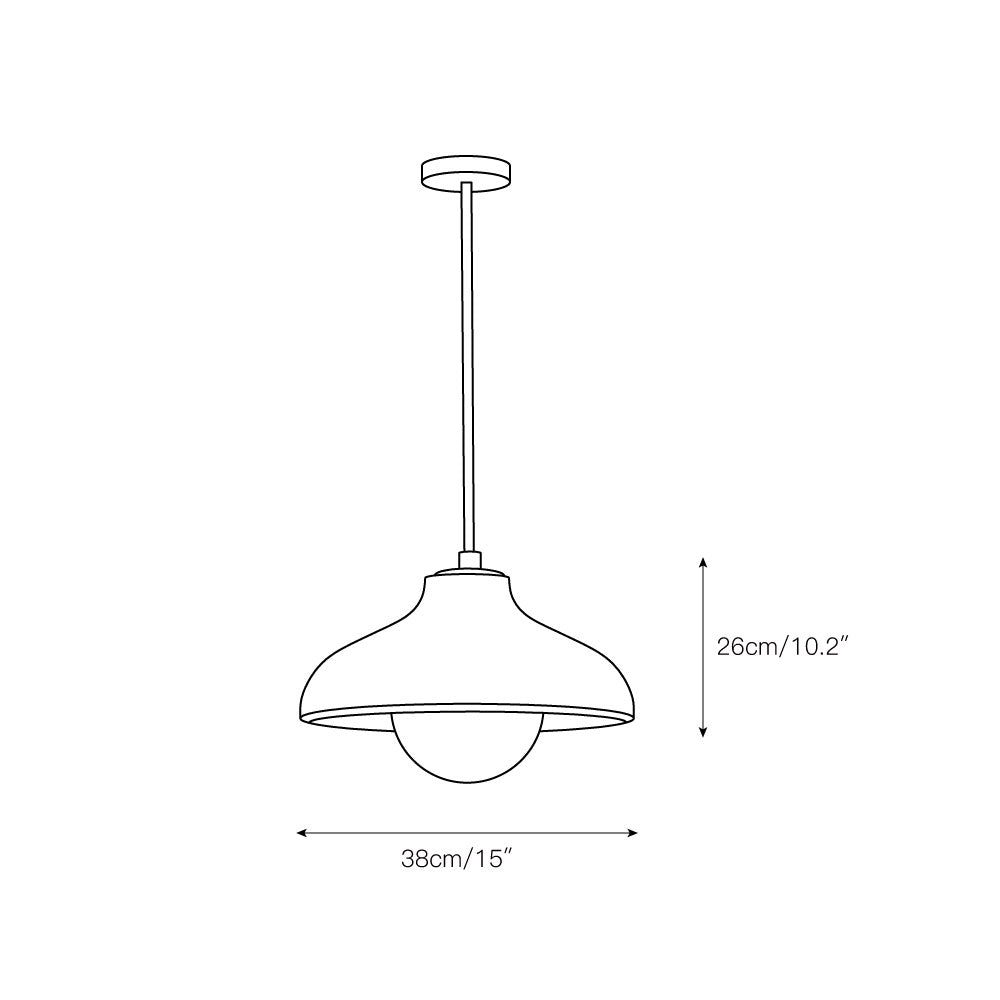 Surfside Pendant Lamp D551