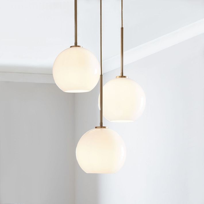 Selvion Minimalist Crystal Chandelier - Handcrafted Glass Sculptural Lighting Fixture T150
