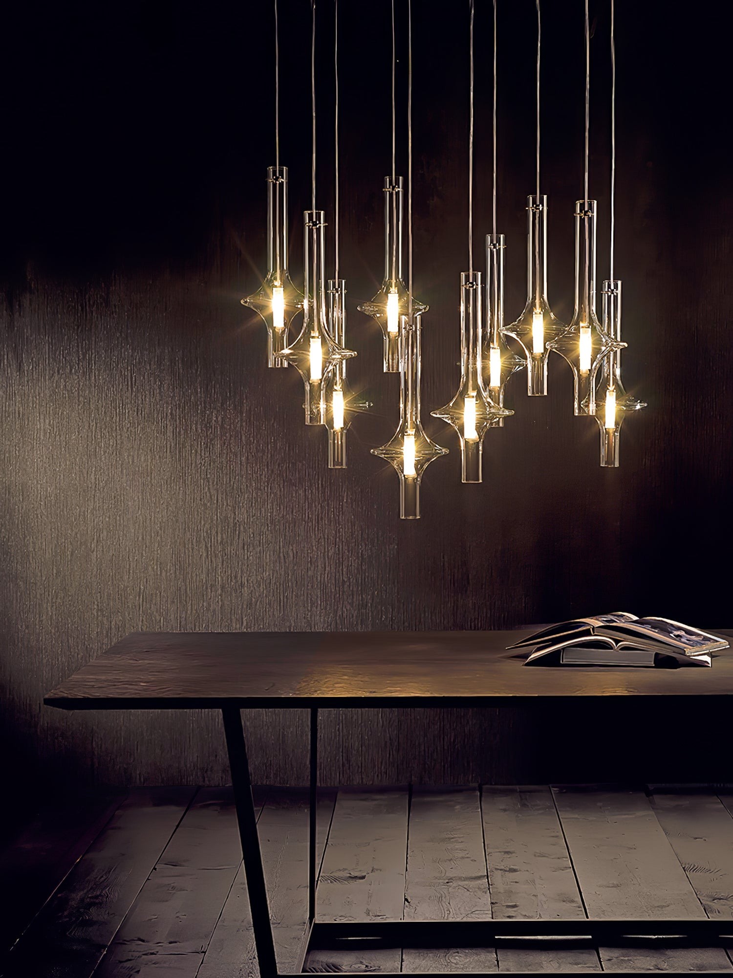 Modern Creative Glass Tube Pendant Lamp M101