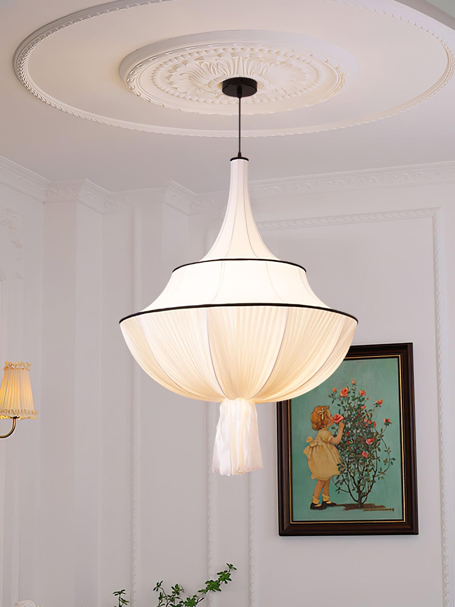 Fabric Art Decorative Pendant Lamp M358