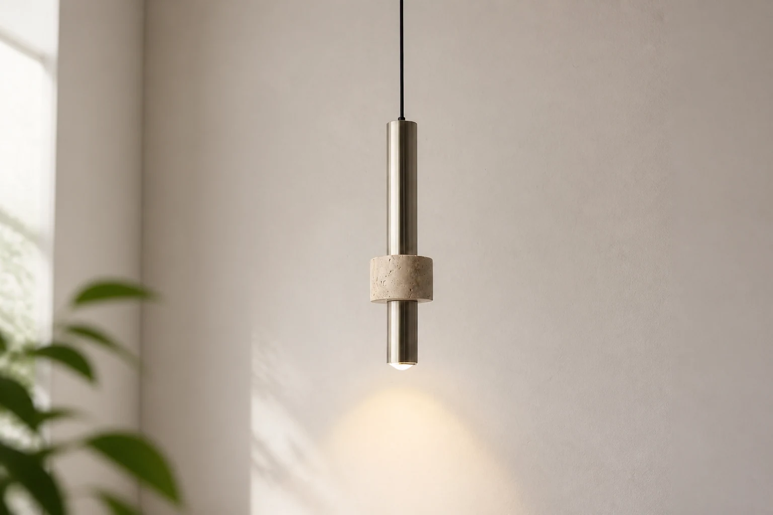 Lampa wisząca Tralune D255 w scenie pomieszczenia zawierającej produkt w kontekście