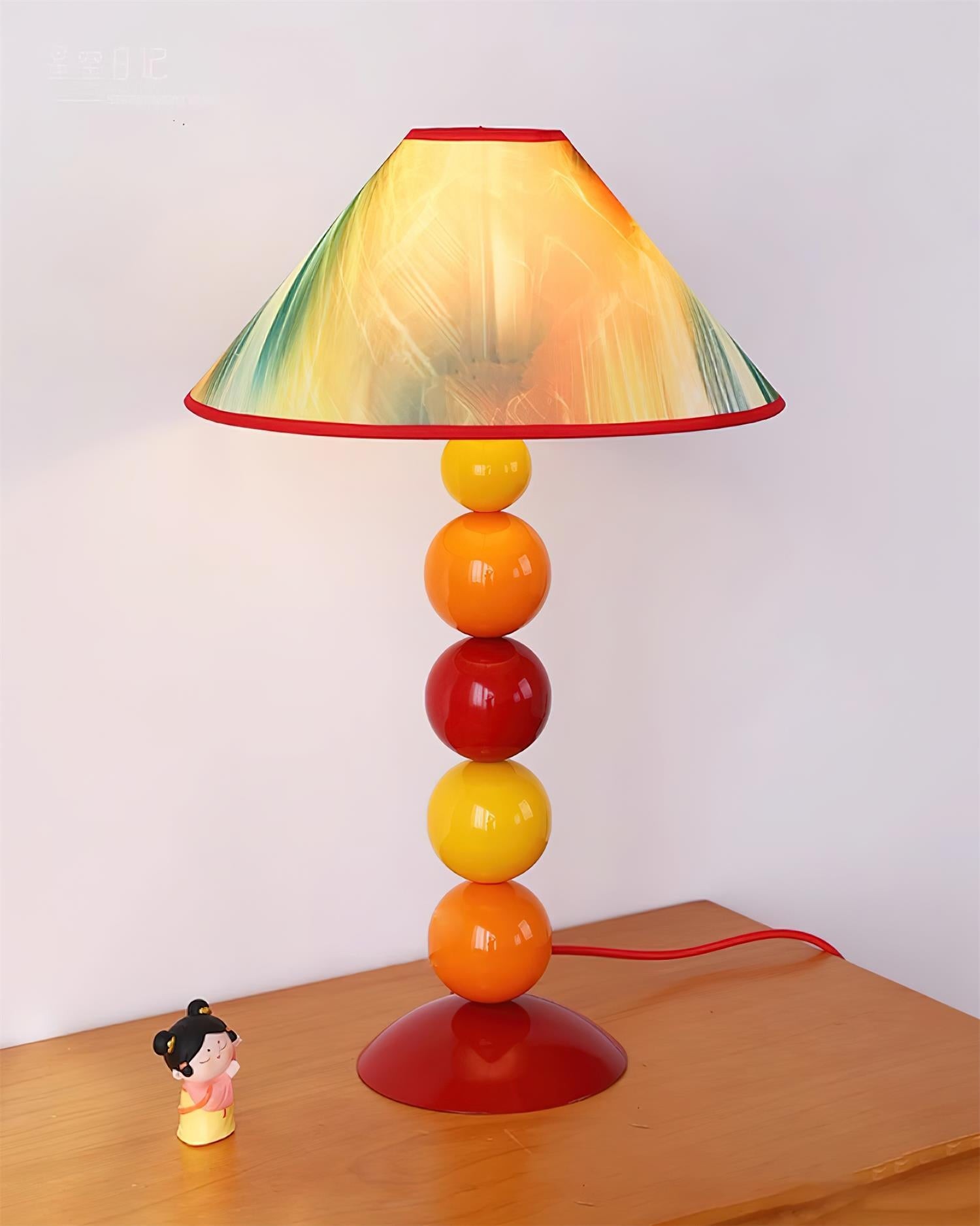 Retro Coloful Stacking Ball Table Lamp M329