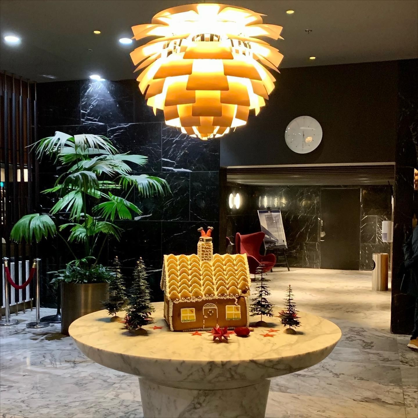 Modern Sculptural Layered Pendant Light