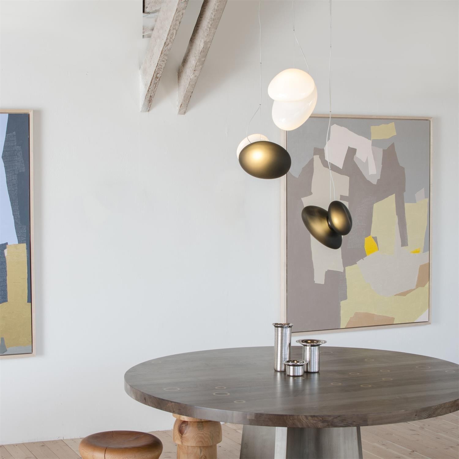 Translucent Frosted Glass Pendant Light M318