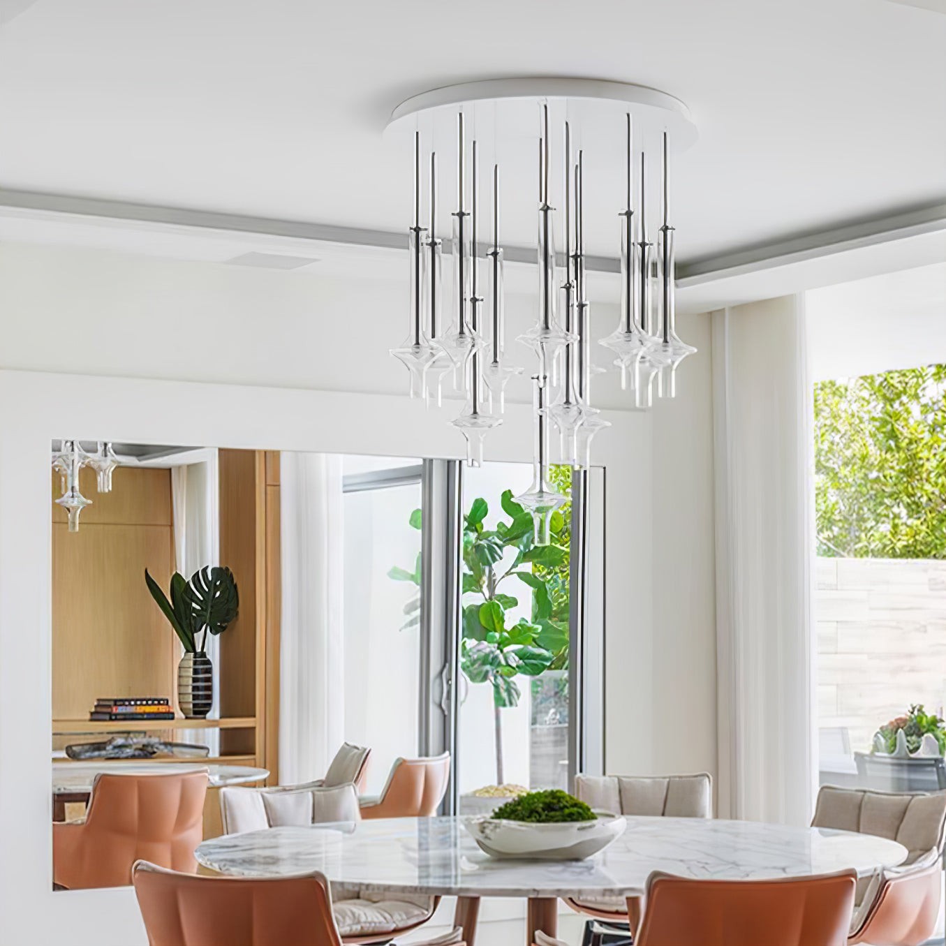Modern Creative Glass Tube Pendant Lamp M101