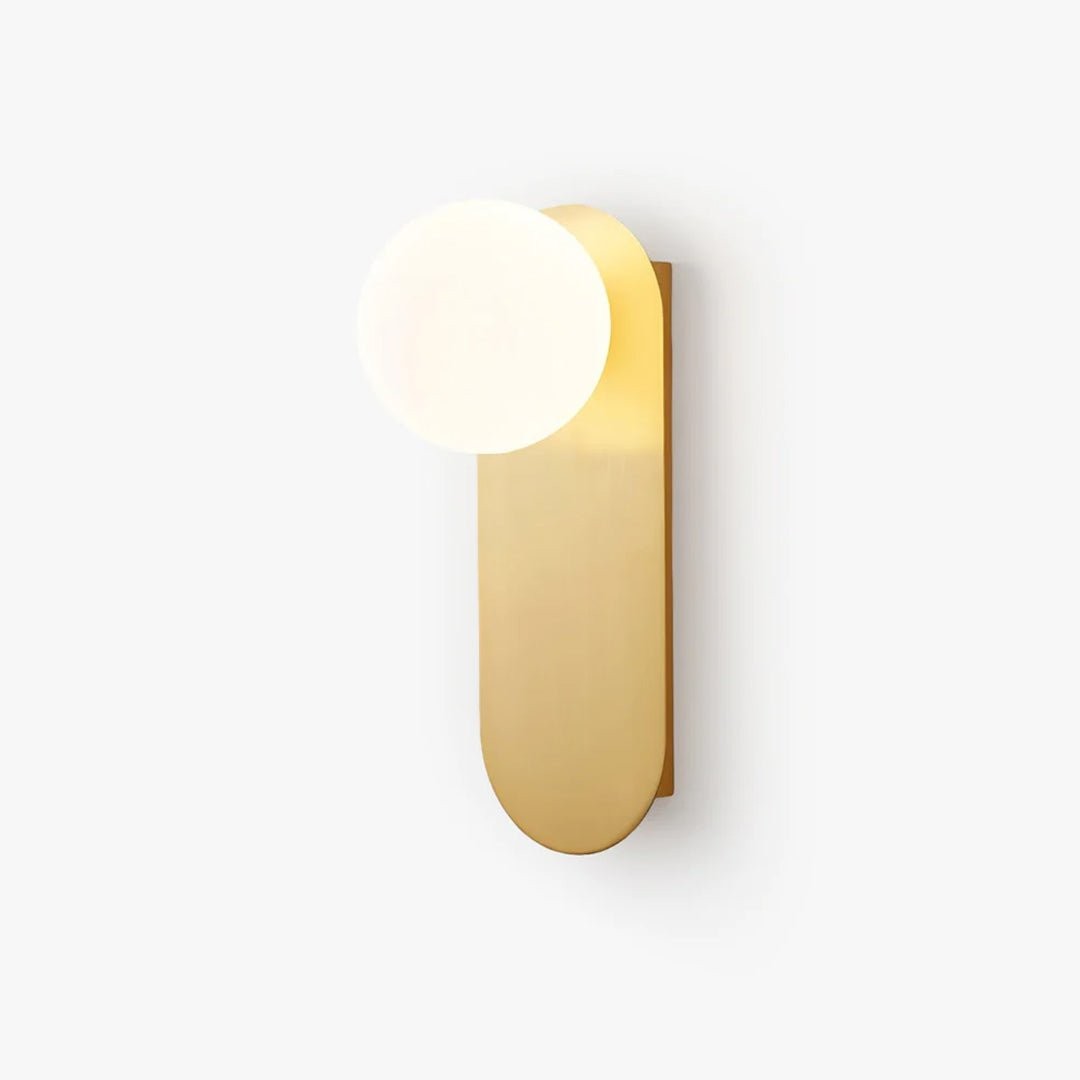Modern Glass Base Sconce M381