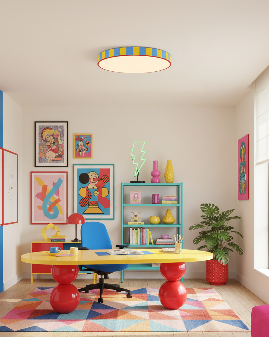 Modulo Stripe Ceiling Lamp D342