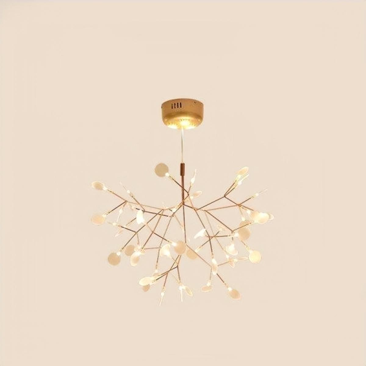 Scandinavian Branching LED Chandelier for Living Room