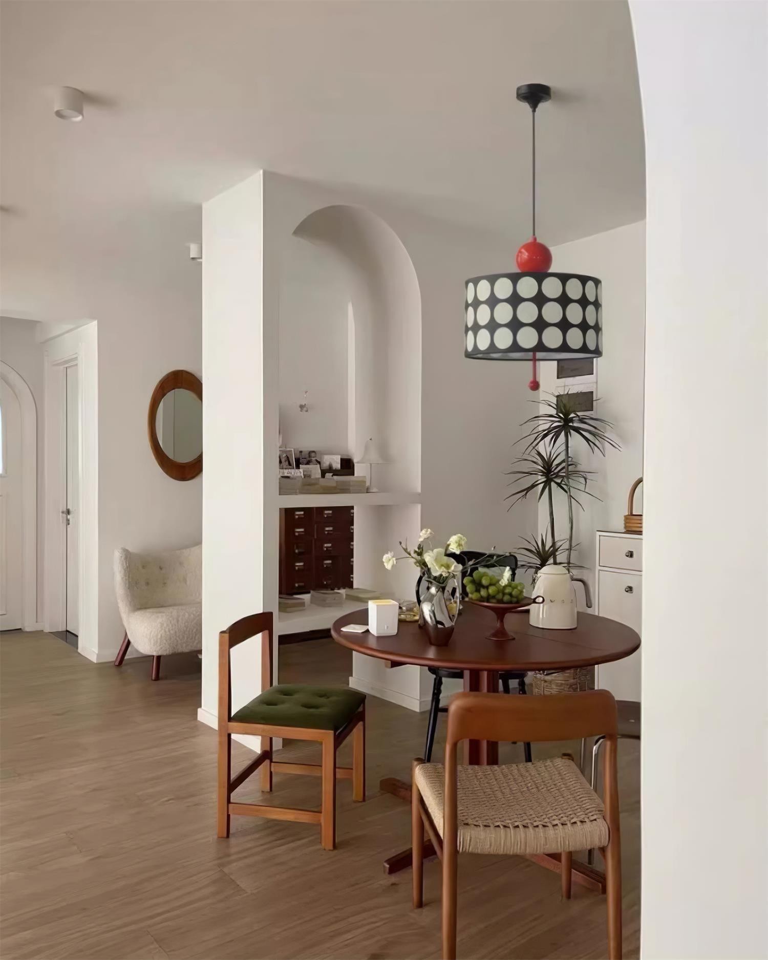 Lattice Acrylic Polka Dots Pendant Lamp M267
