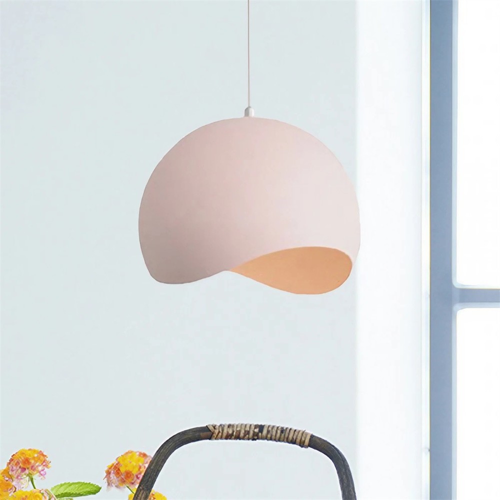 Nordic Macaron Eggshell Metal Pendant Lamp S105