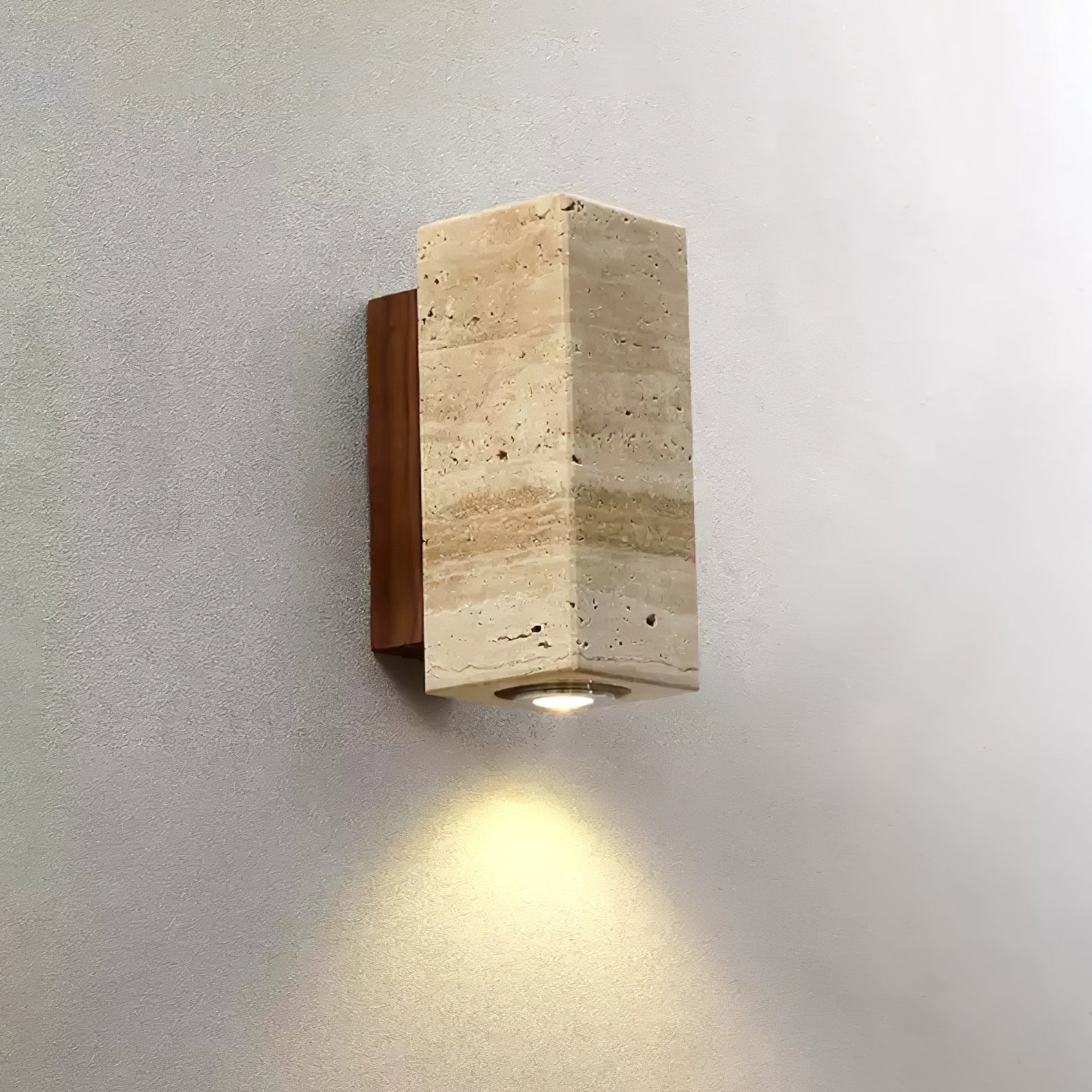 Vintage Marble Travertine Wall Lamp M577