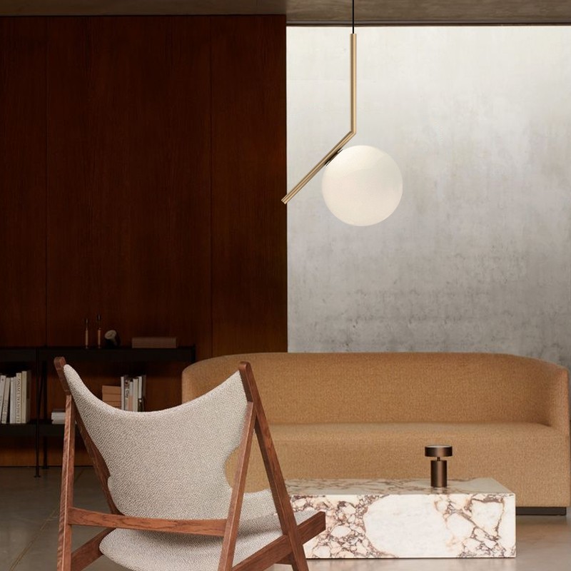 Stylish Glass Ball Pendant Light S61
