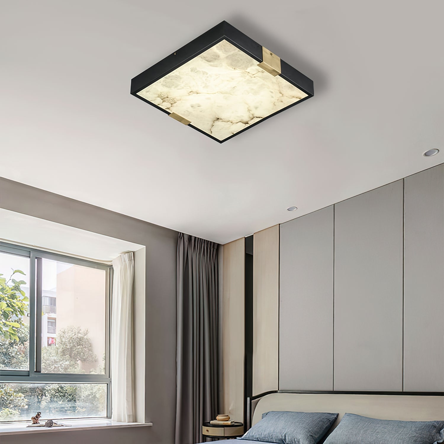 Lucien Alabaster Ceiling Light D432