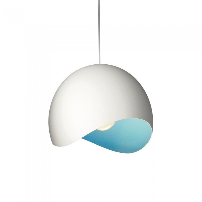 Creative Semi Eggshell Metal Pendant Light S158