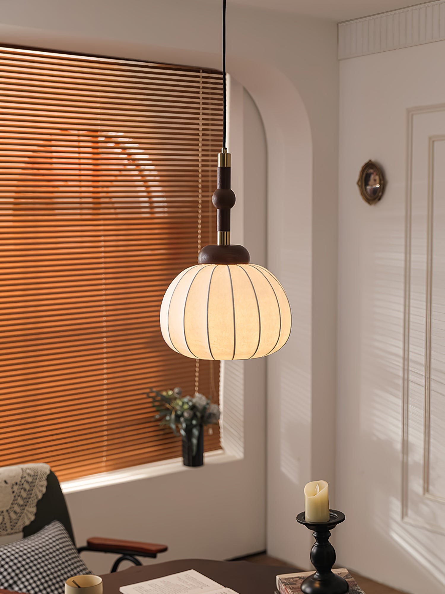 Silk Globe Pendant Lamp M515
