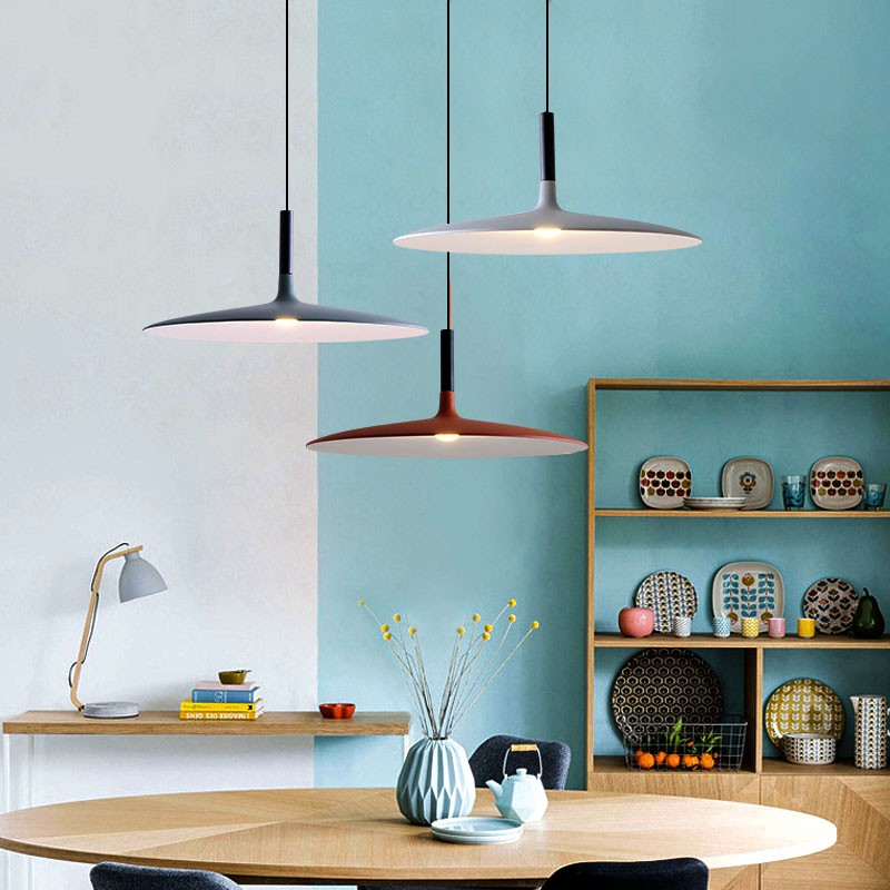 Scandinavian Large Cone LED Pendant Light S08