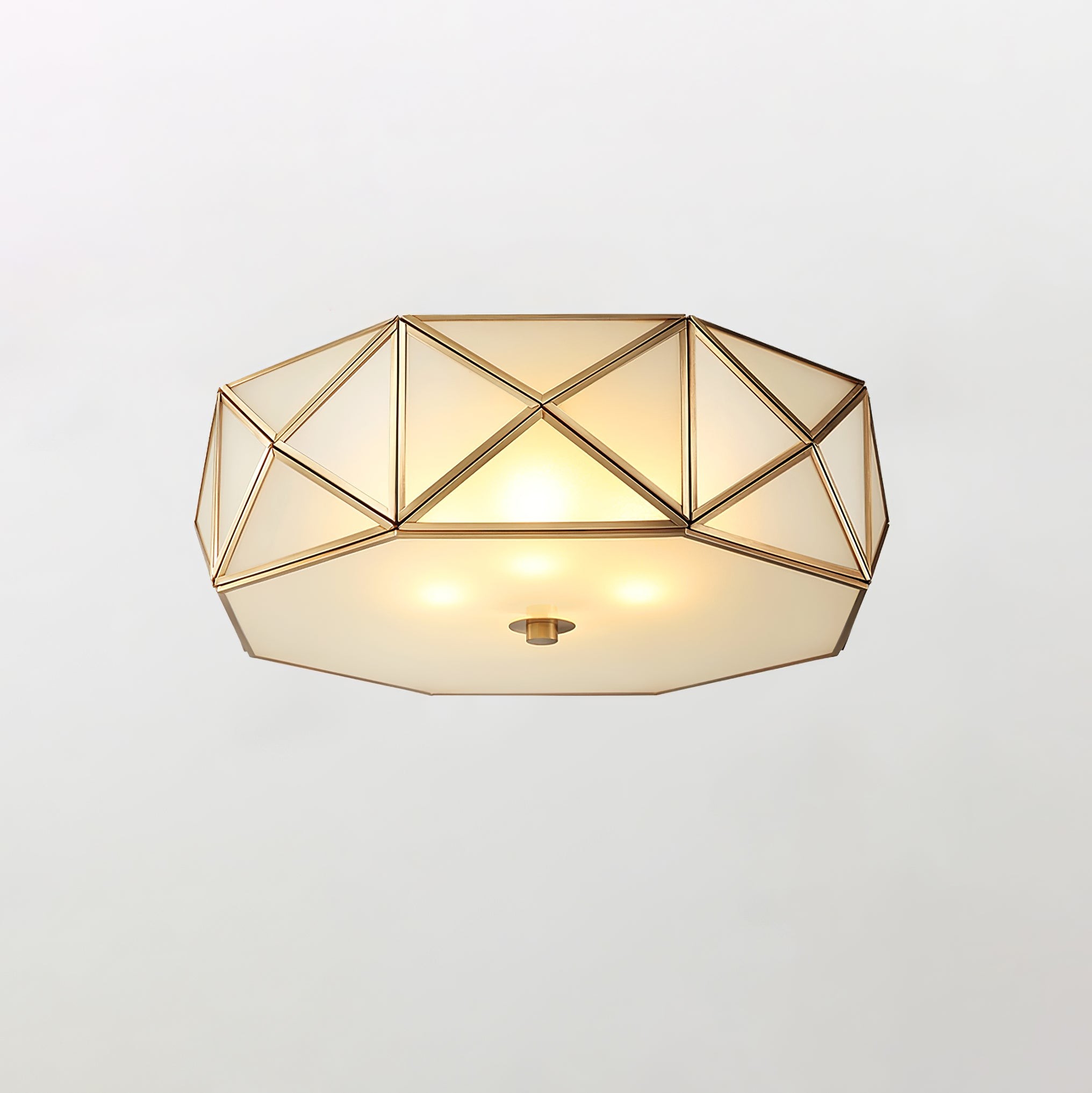 Geometric Shaped Flush Ceiling Light M556