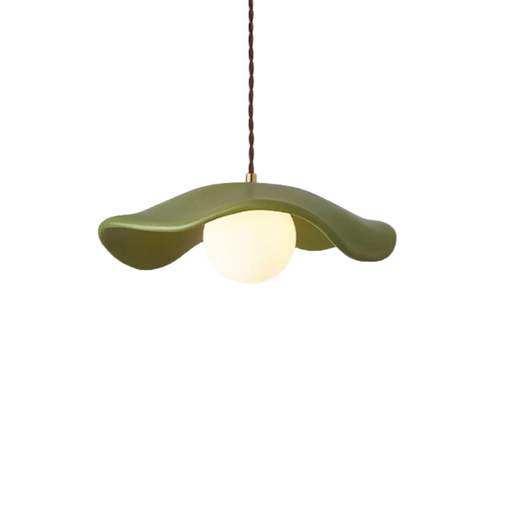 Yumi Sculptural Resin Elegance Minimalist Pendant Light D945