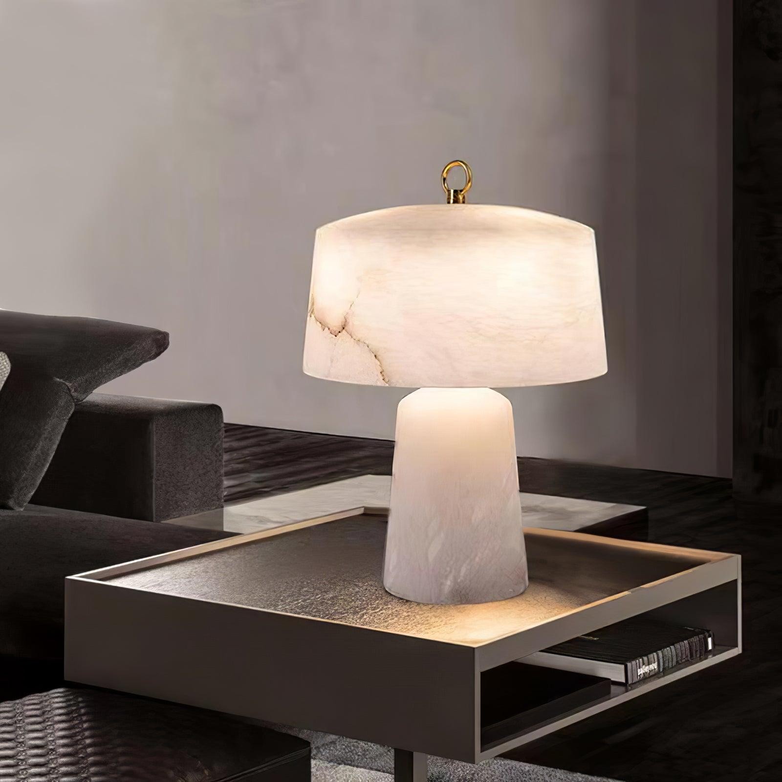 Light Luxury Style Marble Stone Table Lamp M583